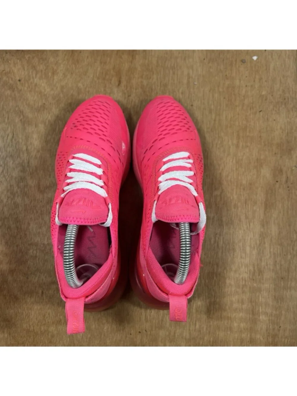 Nike Air Max 270 Hyper Triple Pink Women Size 7 Shoes FD0293-600